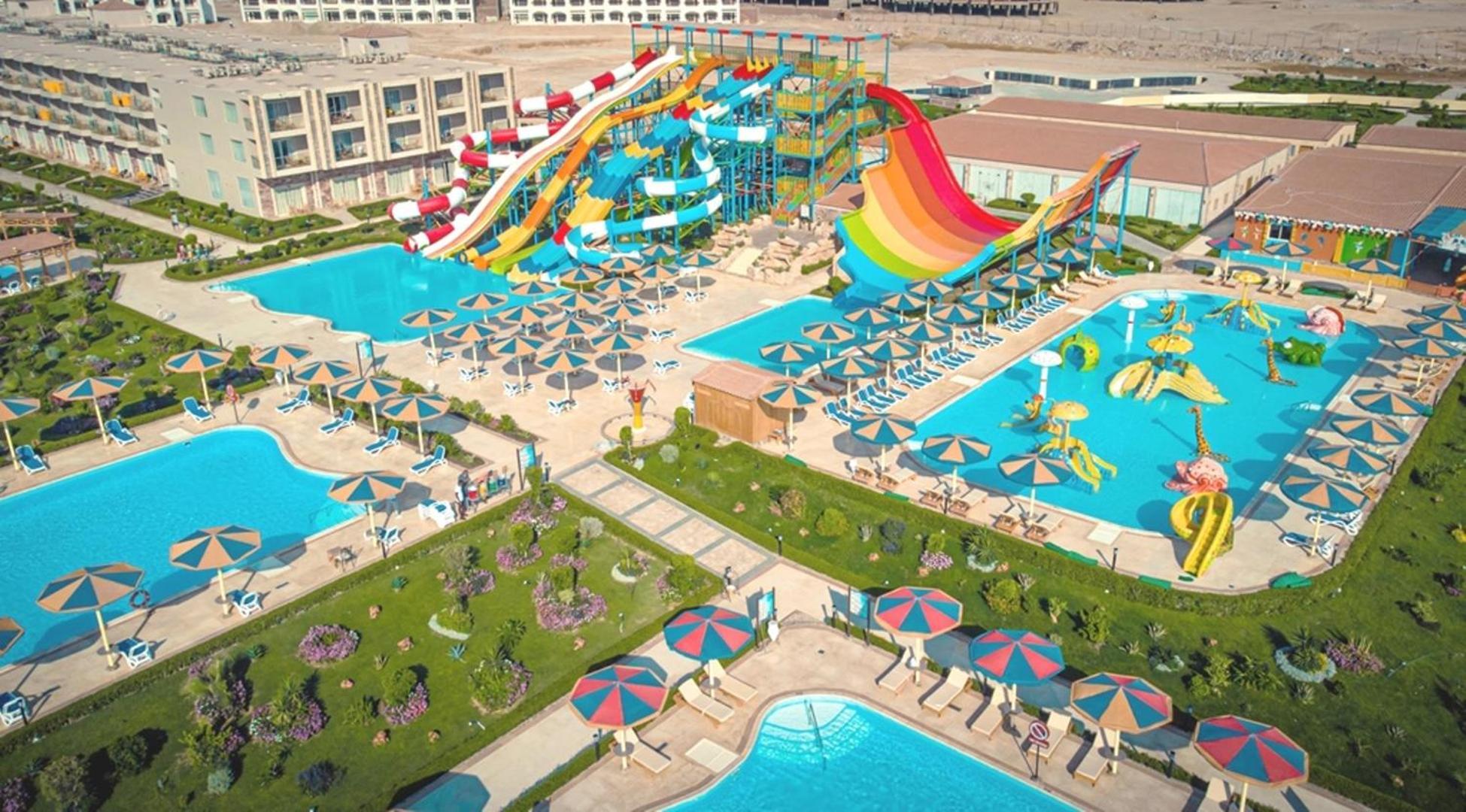 Hawaii Paradise Aqua Park Resort - Families And Couples Only Hurghada Exterior foto