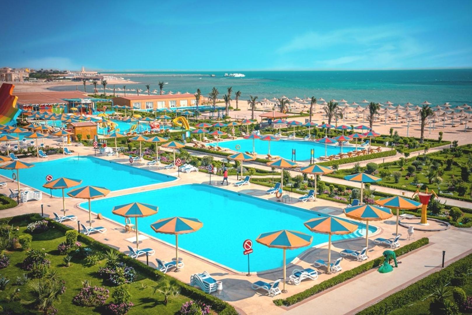 Hawaii Paradise Aqua Park Resort - Families And Couples Only Hurghada Exterior foto