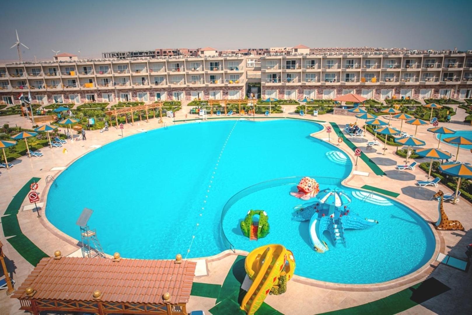 Hawaii Paradise Aqua Park Resort - Families And Couples Only Hurghada Exterior foto
